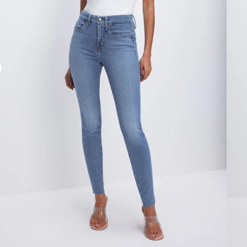 GOOD AMERICAN - GOOD LEGS SKINNY JEANS - Size: 14 - LIKE NEW